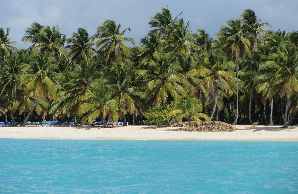 Beautiful beach in Cuba