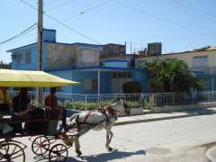Transportmittel in Holguin - Pferdekutsche