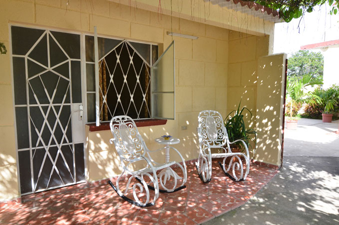 Porch house entry