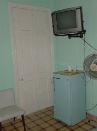 Refrigerator and Cuban TV