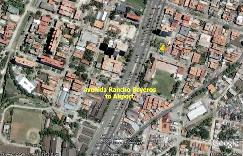 (Casa Miriam, Havana) Google Earth View
