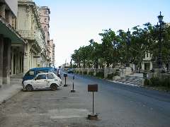 Die Sicht vom Paladar-Eingang auf die Festung El Moro