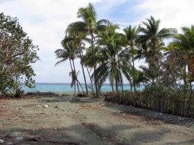 Clean beach in Tacre, Oriente, Cuba