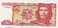 Three Peso Cubano (Moneda nacional)