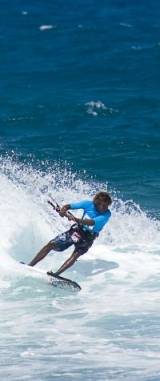 Surfer in Cuba