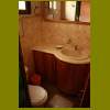 Bathroom detail. Private accommodation in Cuba