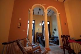 Doorway and hall in Casa Mirita - guests are welcomed here!
