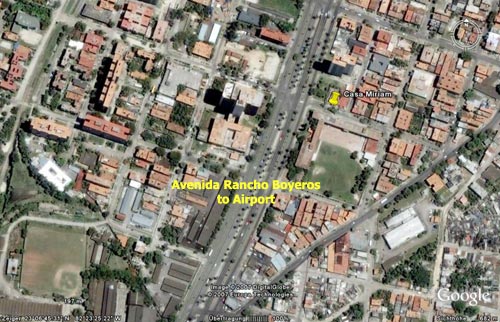 (Casa Miriam, Havana) Google Earth View